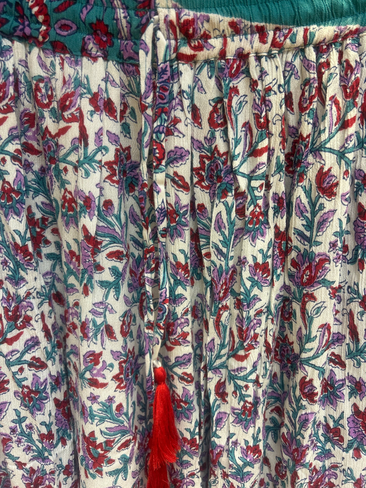 Free spirit -Ditsy Printed Maxi Skirt