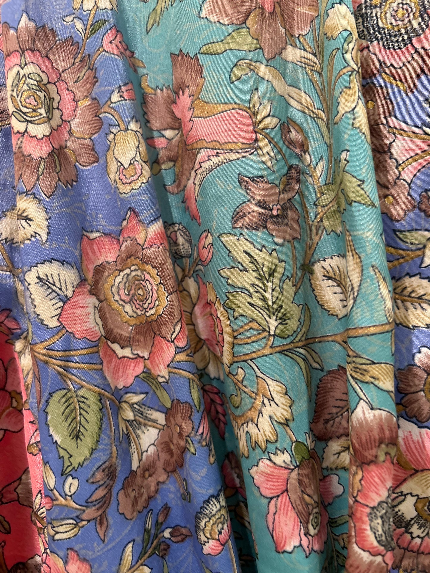 Nirvana Floral Patchwork Kimono – One Size 10-16