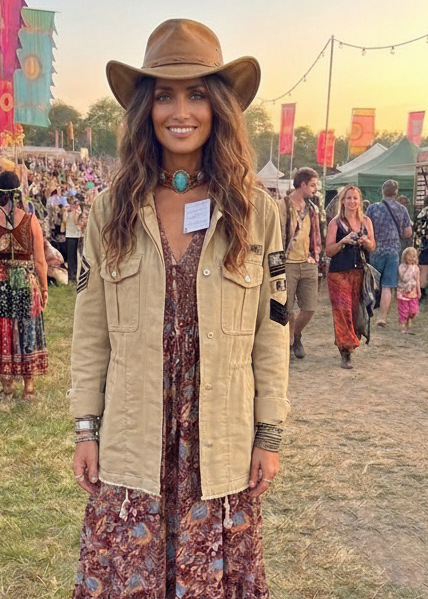 Nomad Sand Utility Shacket