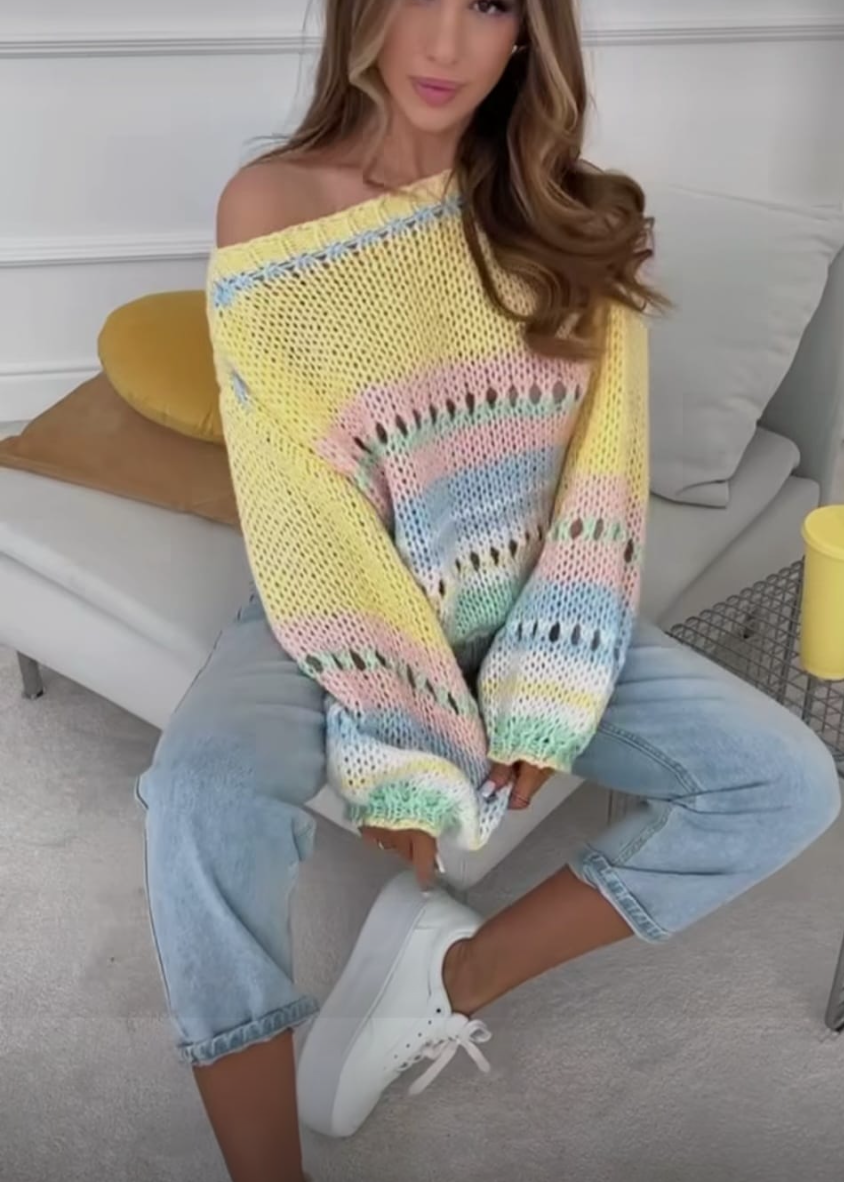 Pastel Chunky Knit Jumper