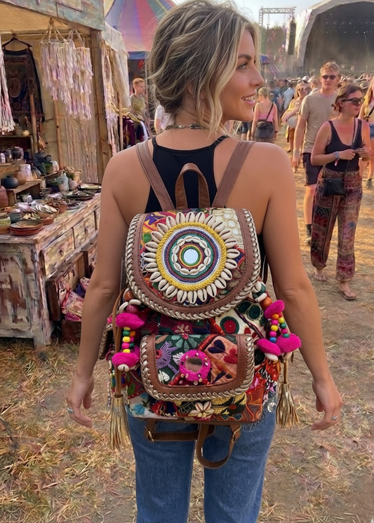 Handmade Banjara Backpack - One of a Kind