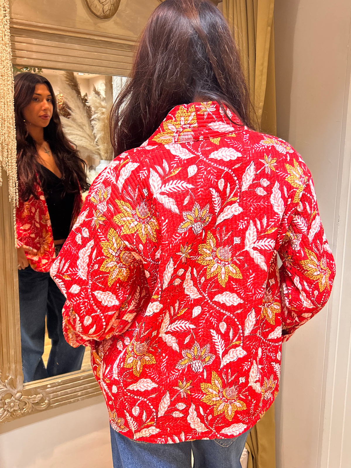 Kantha quilted Jacket size 8-12