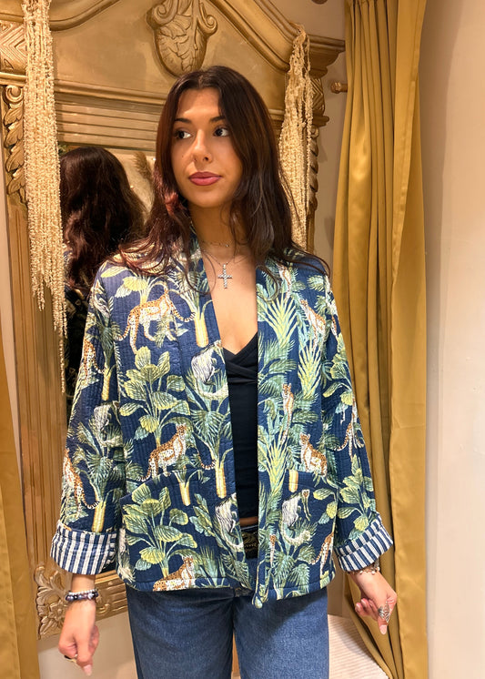Kantha quilted Jacket size 8-12