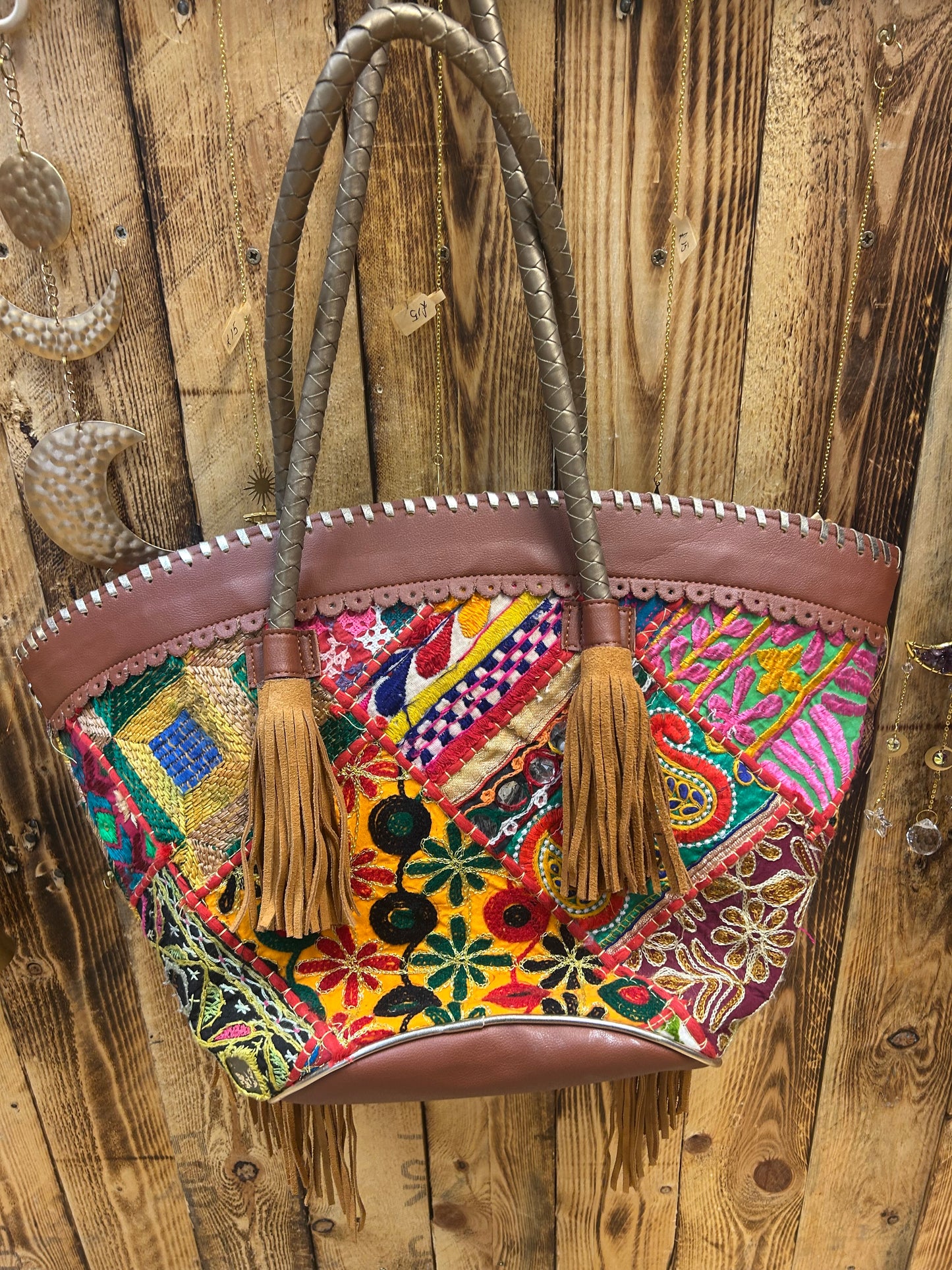 Handcrafted Chapette Shoulder Bag - One of a Kind