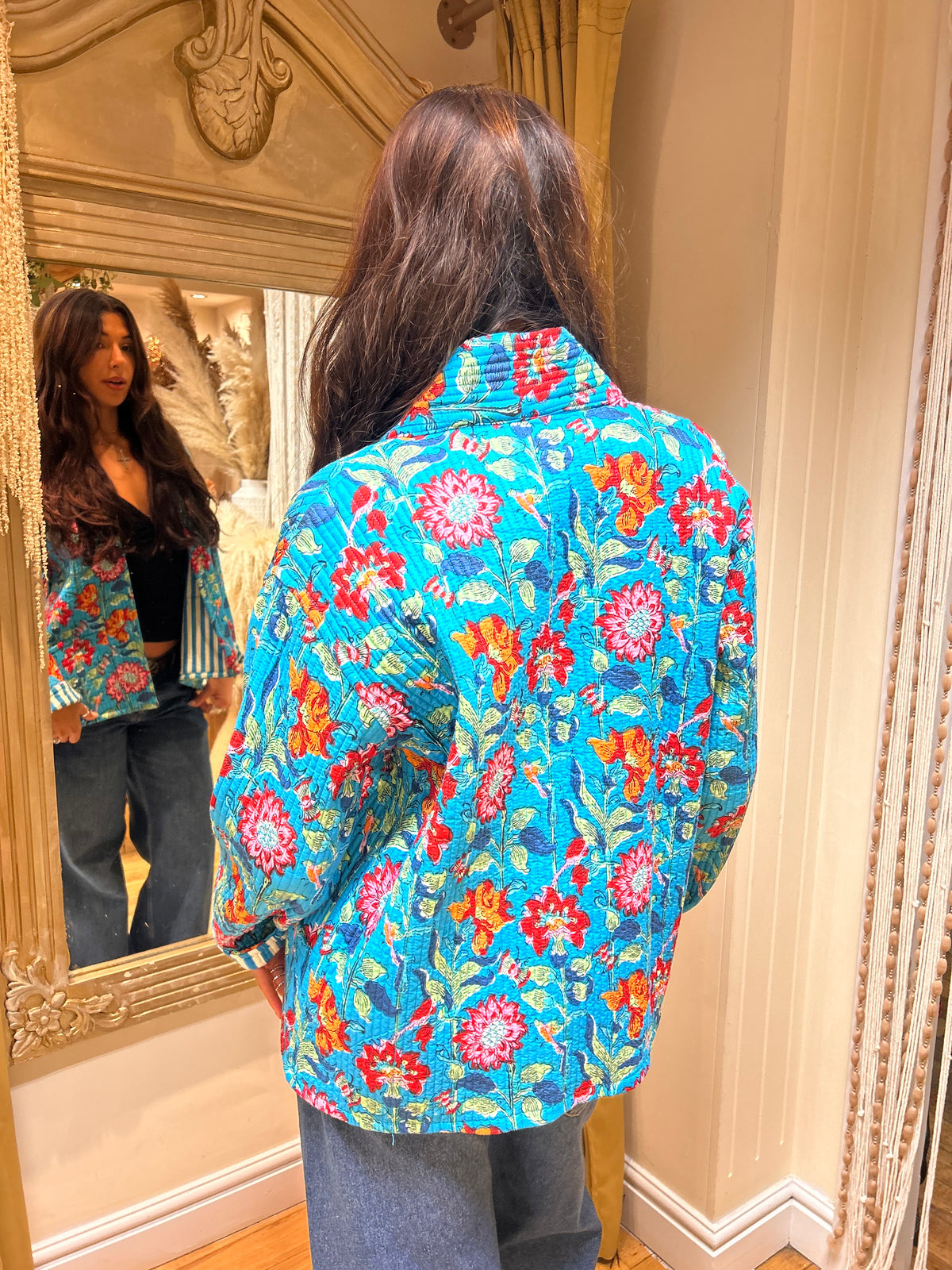 Kantha quilted Jacket size 8-12