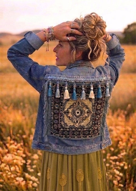 Athena One of a Kind Customised Denim Jacket