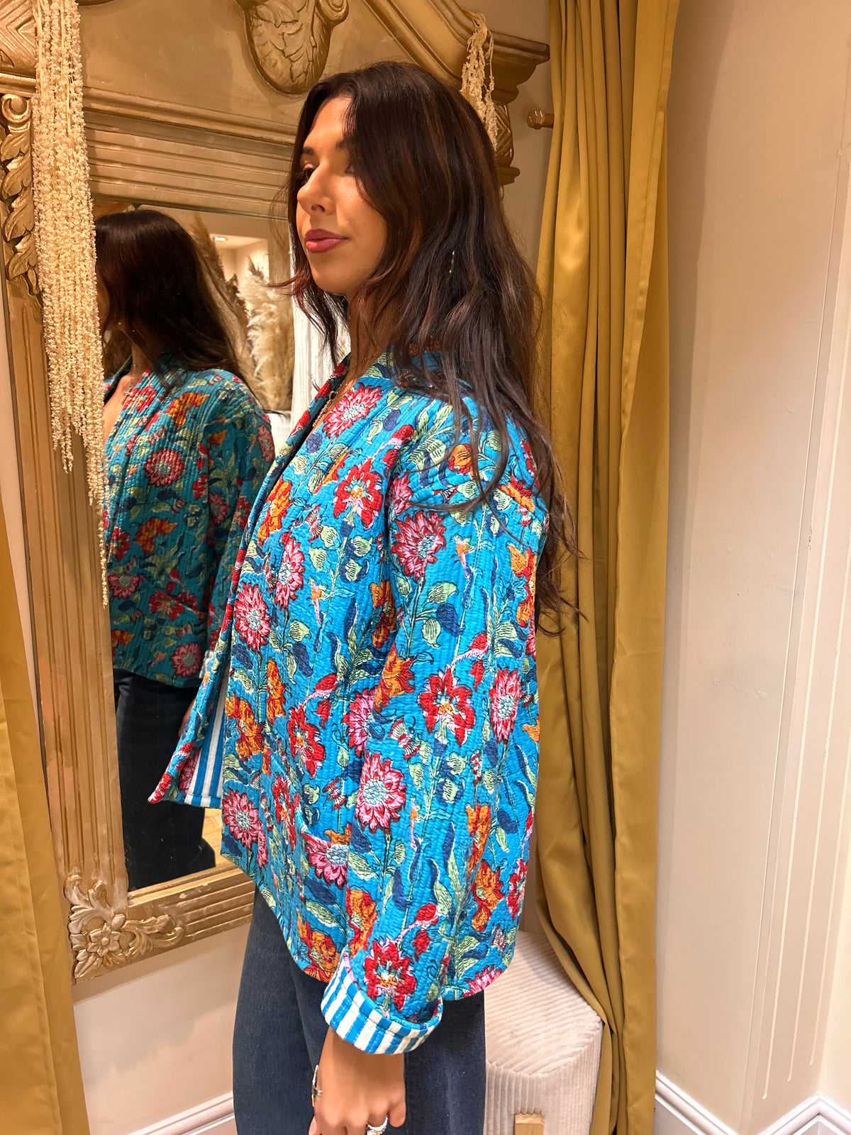 Kantha quilted Jacket size 8-12