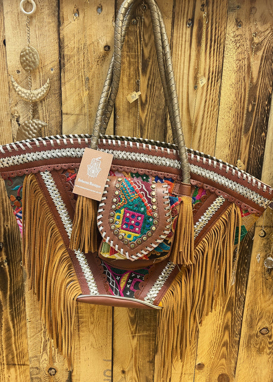 Handmade Banjara Shoulder Bag - One of a Kind