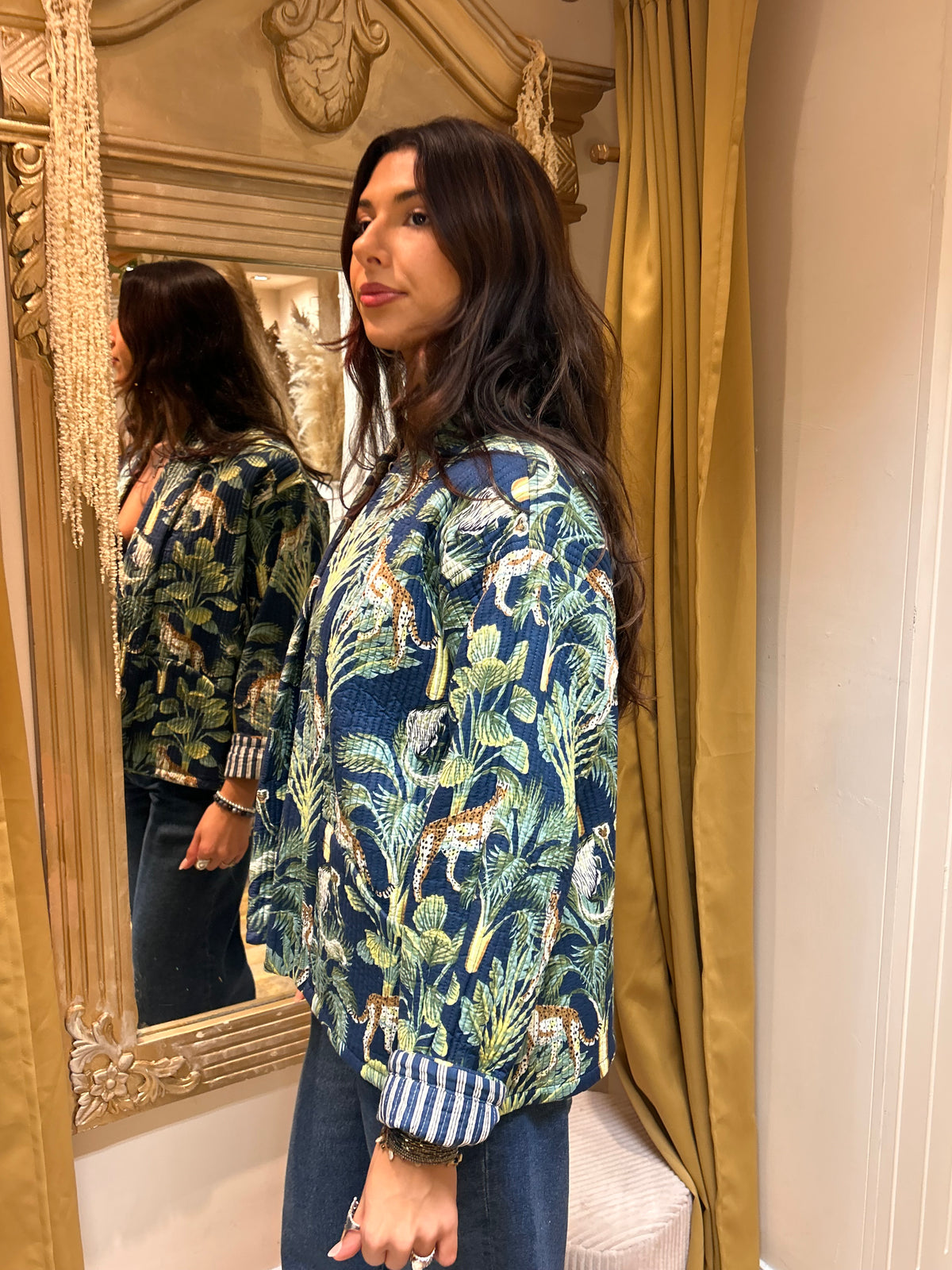 Kantha quilted Jacket size 8-12