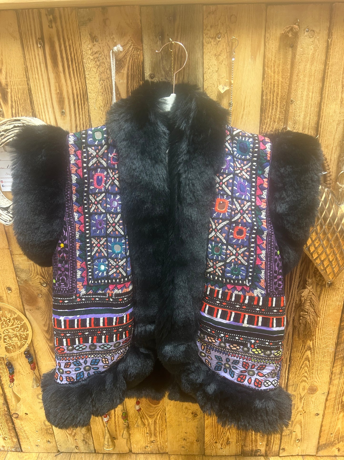 Banjara Faux Fur Gilet