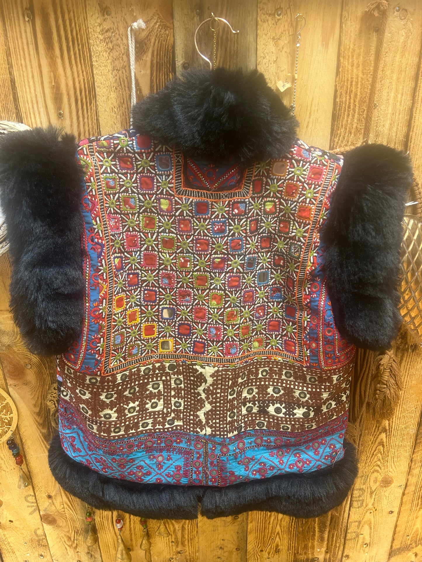 Banjara Faux Fur Gilet