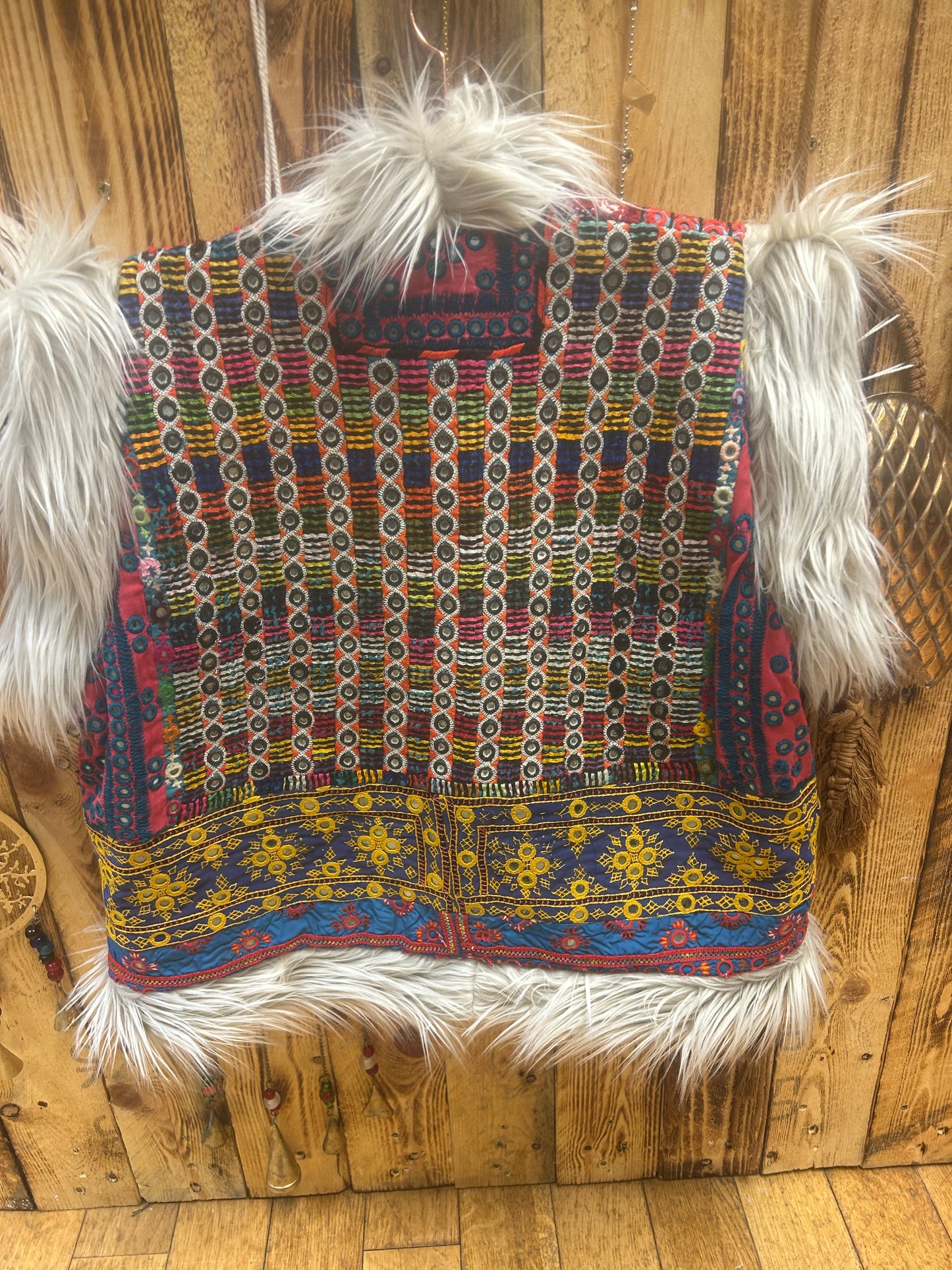 Banjara Faux Fur Gilet