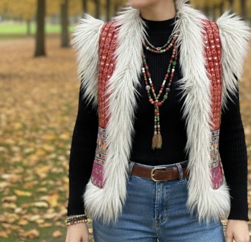 Banjara Faux Fur Gilet