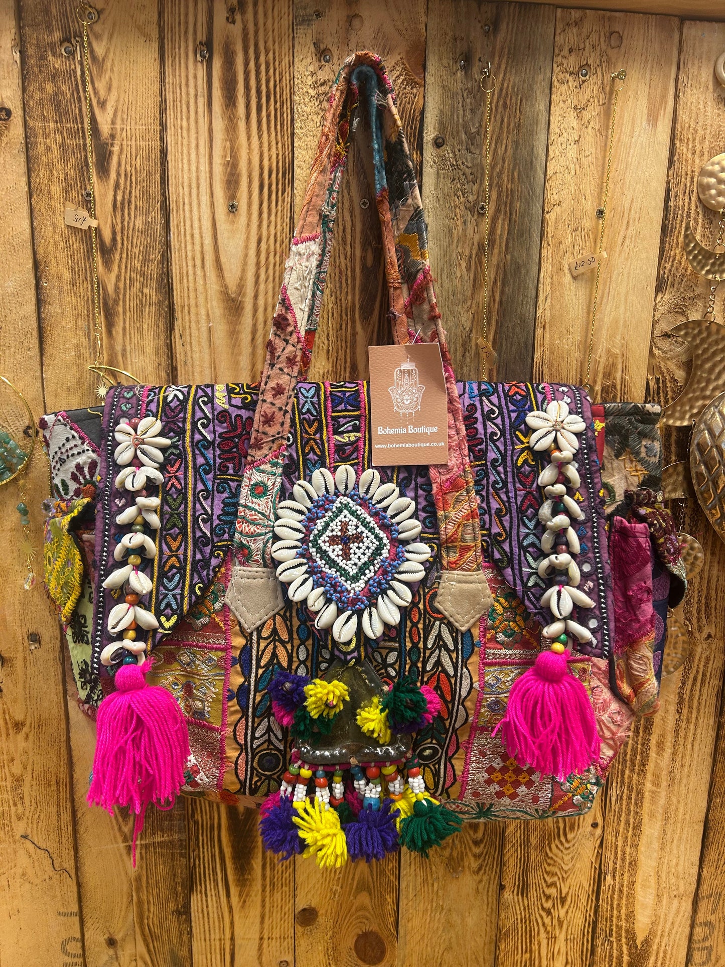 Handmade Banjara Tote Bag - One of a Kind