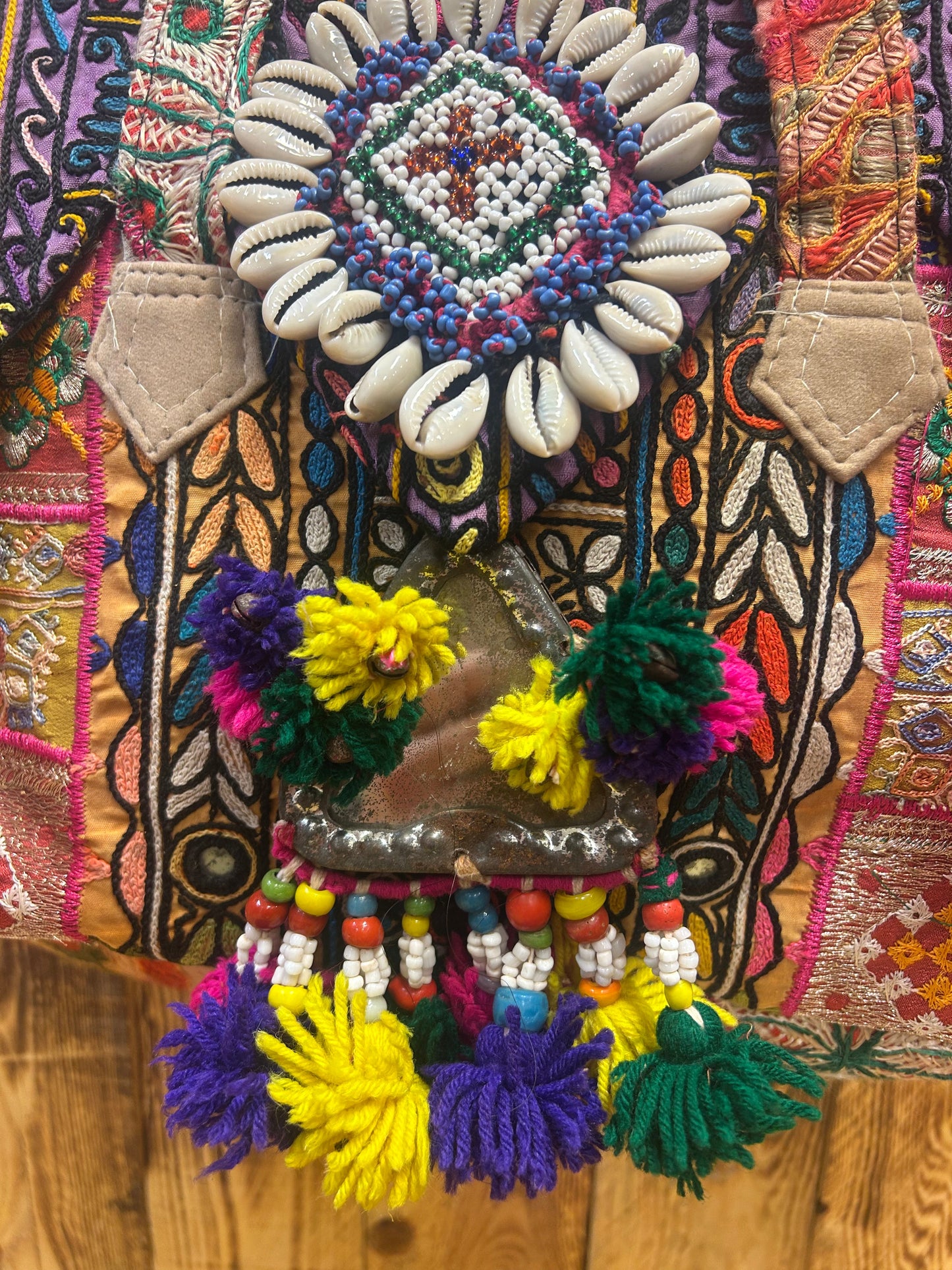 Handmade Banjara Tote Bag - One of a Kind