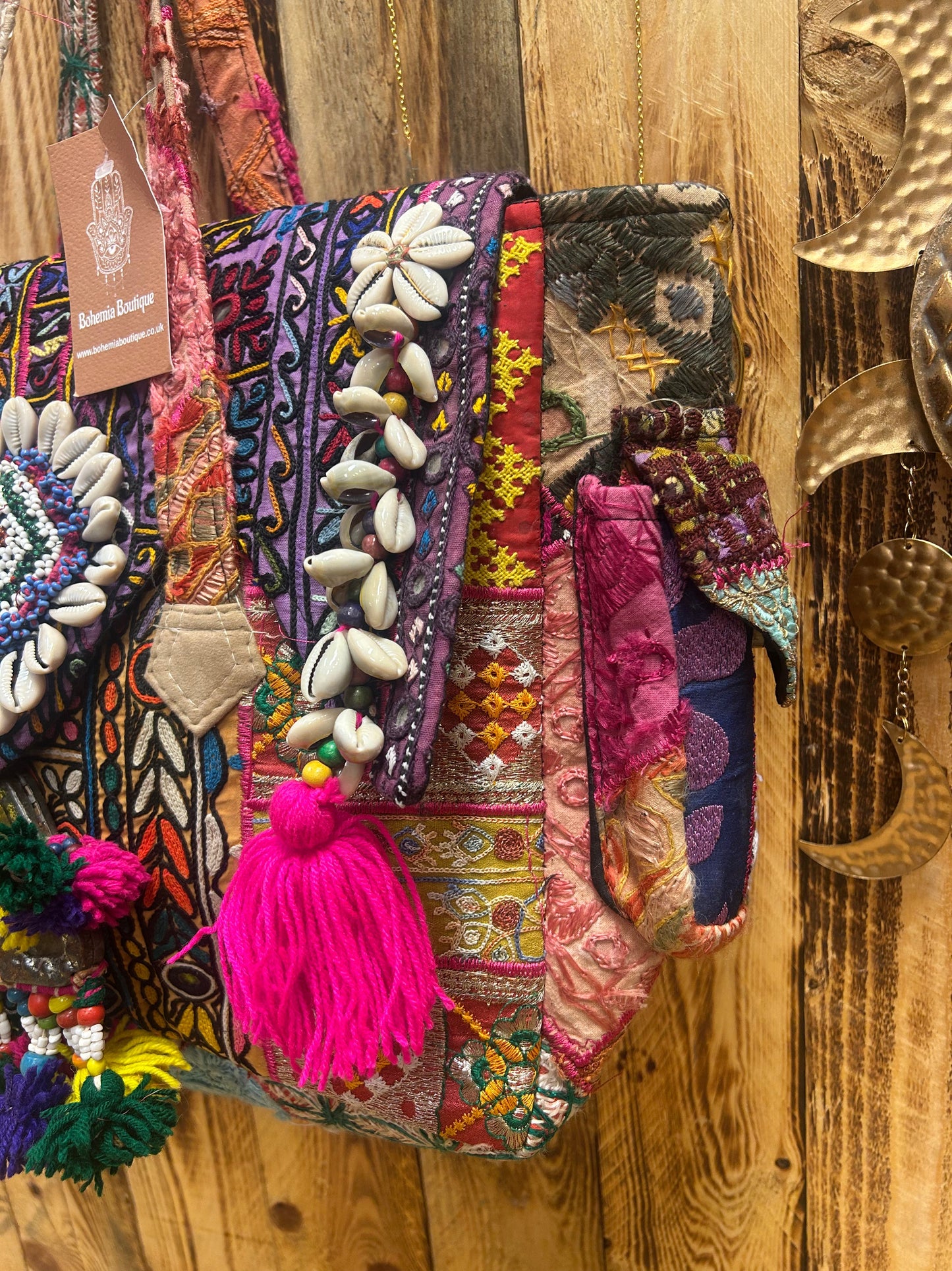 Handmade Banjara Tote Bag - One of a Kind