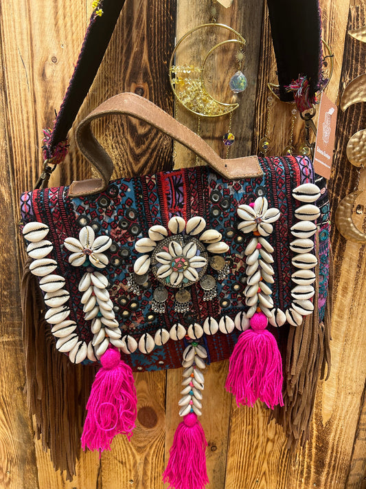 Handmade Banjara Tassel Bag - One of a Kind