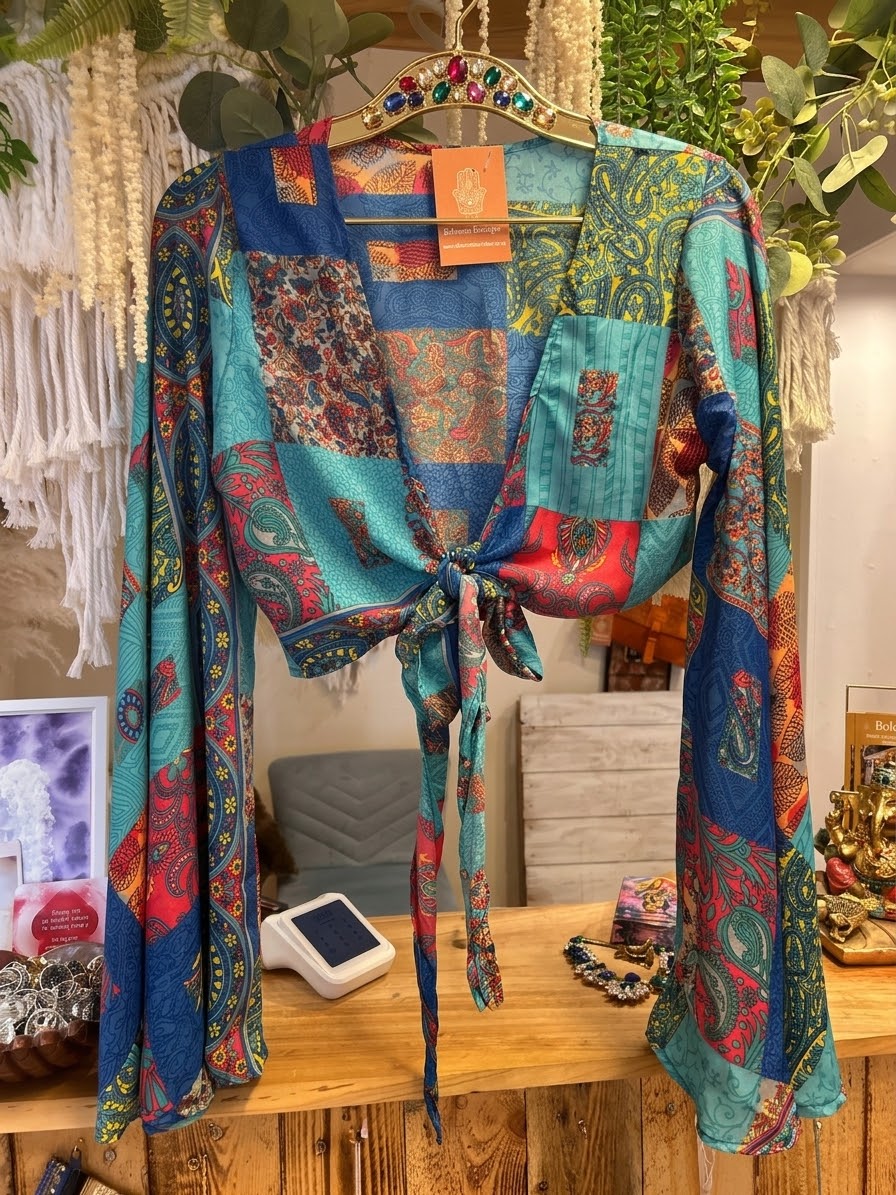 Butterfly Bell Sleeve Top one size 8-12