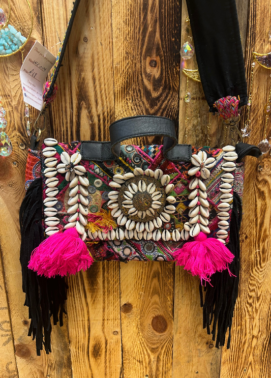 Handmade Banjara Tassel Bag - One of a Kind